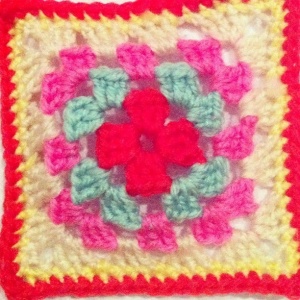 My first ever granny square